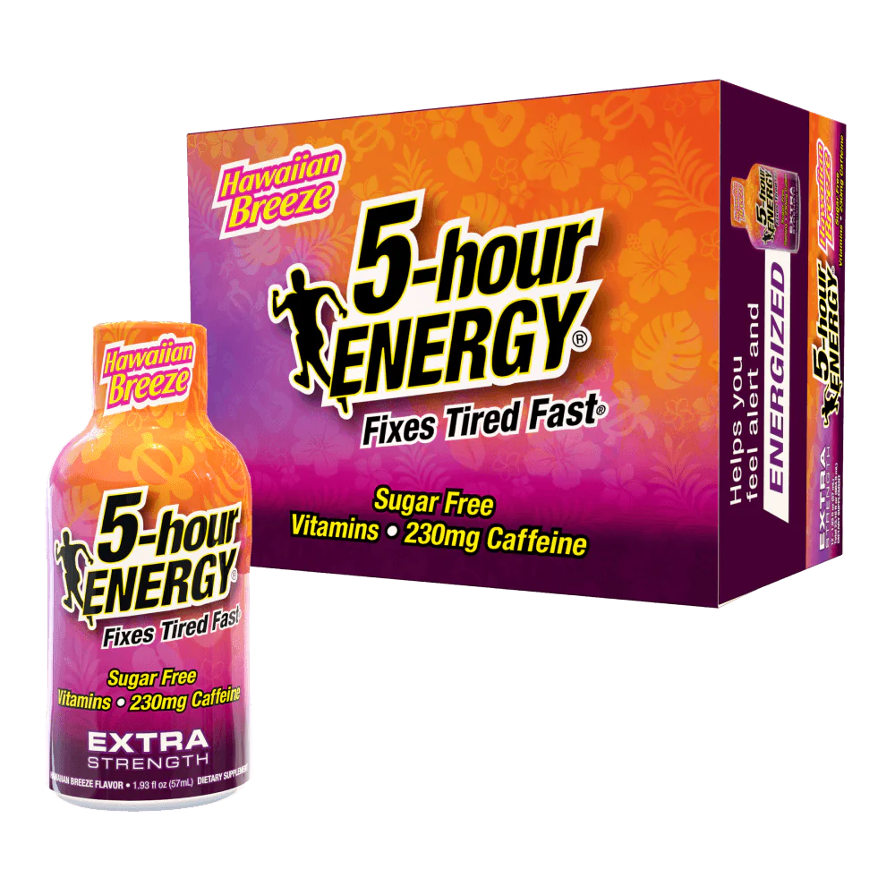 5-Hour Energy Extra Strength Hawaiian Breeze 12pk
